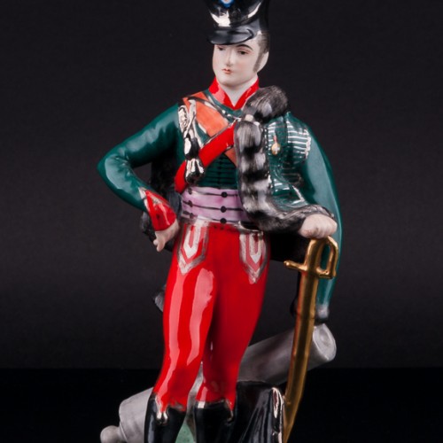 Наполеоновский гусарский офицер, 1812, Friedrich Wessel, Германия, 1949-64 гг