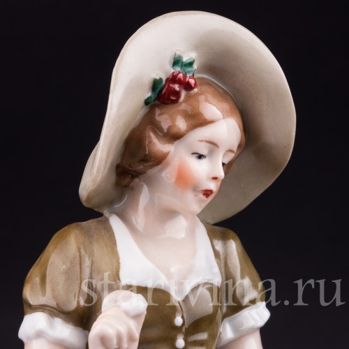 Дама с борзой, Fasold & Stauch, Германия, сер. 20 в