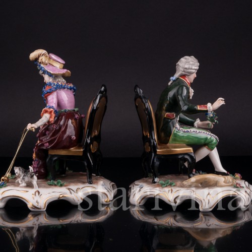 Пара на креслах, Ackermann & Fritze, Германия, нач. 20 в