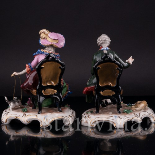 Пара на креслах, Ackermann & Fritze, Германия, нач. 20 в