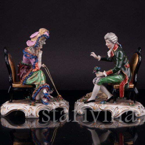 Пара на креслах, Ackermann & Fritze, Германия, нач. 20 в