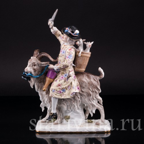 Портной на козле, Meissen, Германия, 19 в