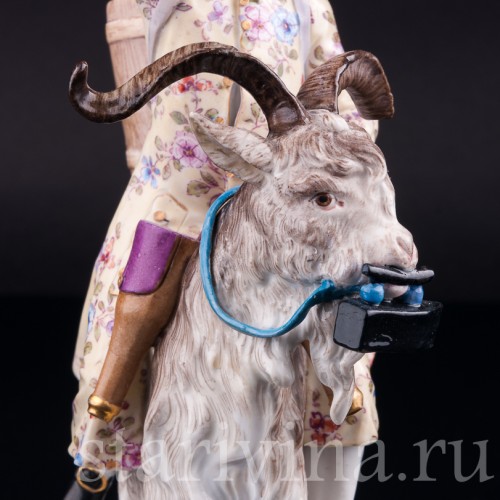 Портной на козле, Meissen, Германия, 19 в