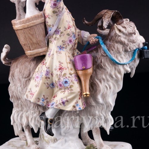 Портной на козле, Meissen, Германия, 19 в