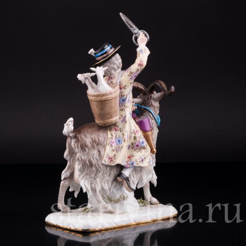 Портной на козле, Meissen, Германия, 19 в