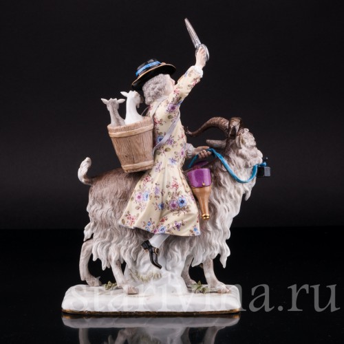 Портной на козле, Meissen, Германия, 19 в