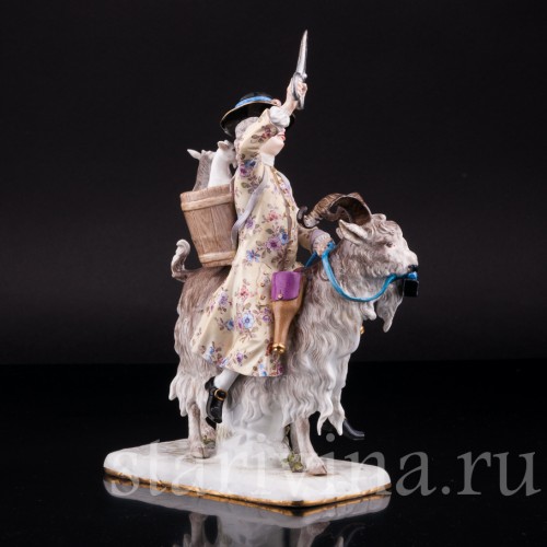Портной на козле, Meissen, Германия, 19 в