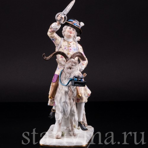 Портной на козле, Meissen, Германия, 19 в