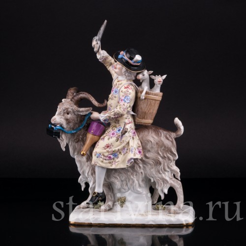 Портной на козле, Meissen, Германия, 19 в