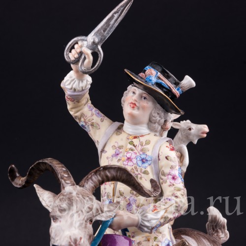 Портной на козле, Meissen, Германия, 19 в