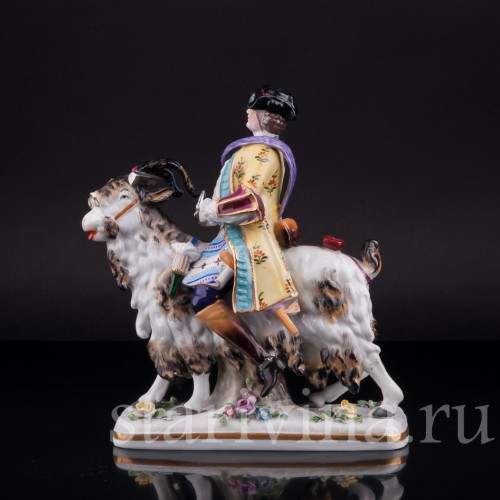 Фарфорвая статуэтка Портной на козле, Германия, нач. 20 в.