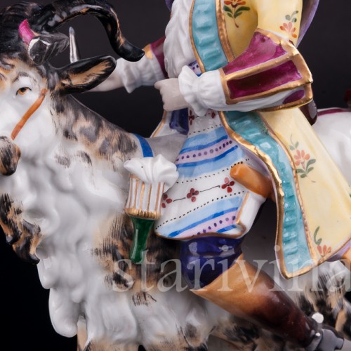 Фарфорвая статуэтка Портной на козле, Германия, нач. 20 в.