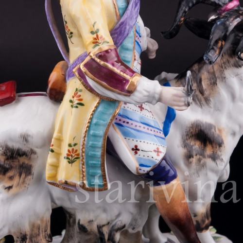 Фарфорвая статуэтка Портной на козле, Германия, нач. 20 в.