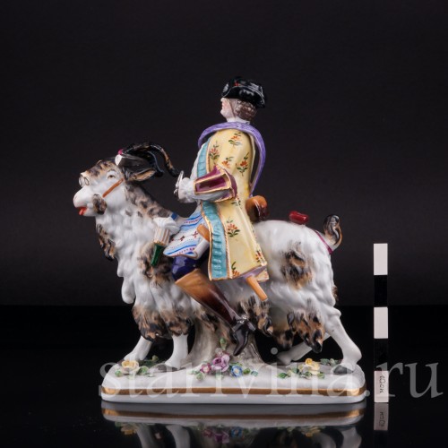 Фарфорвая статуэтка Портной на козле, Германия, нач. 20 в.
