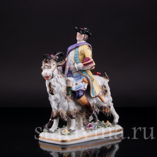 Фарфорвая статуэтка Портной на козле, Германия, нач. 20 в.