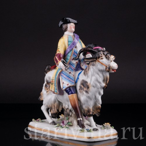 Фарфорвая статуэтка Портной на козле, Германия, нач. 20 в.