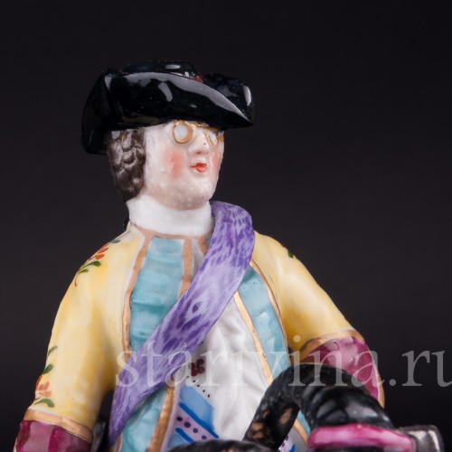 Фарфорвая статуэтка Портной на козле, Германия, нач. 20 в.