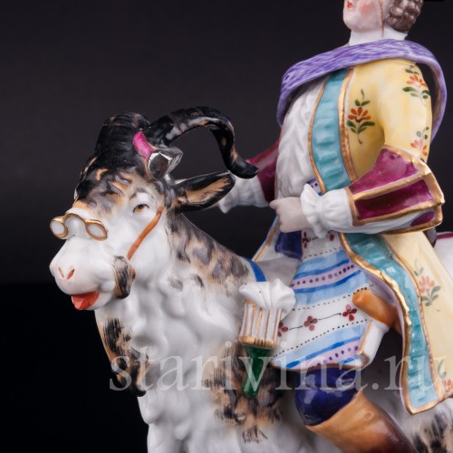 Фарфорвая статуэтка Портной на козле, Германия, нач. 20 в.