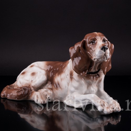 Отдыхающий сеттер, Haas & Czjzek, Чехия, 1918-1945 гг