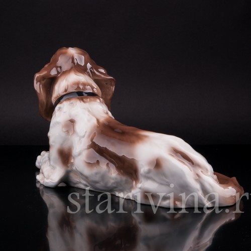 Отдыхающий сеттер, Haas & Czjzek, Чехия, 1918-1945 гг