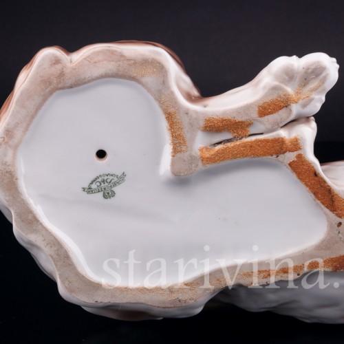 Отдыхающий сеттер, Haas & Czjzek, Чехия, 1918-1945 гг