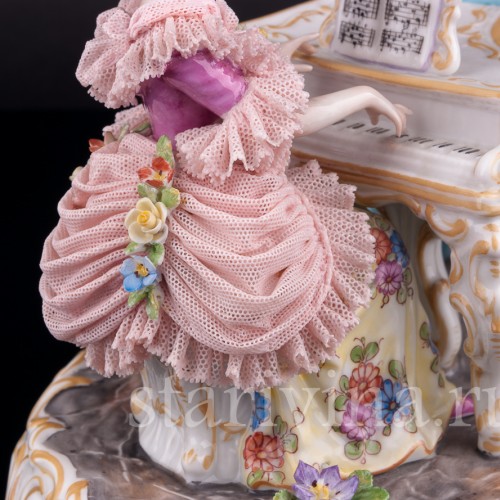 Дуэт, кружевная, Muller & Co, Германия, пер. пол. 20 в