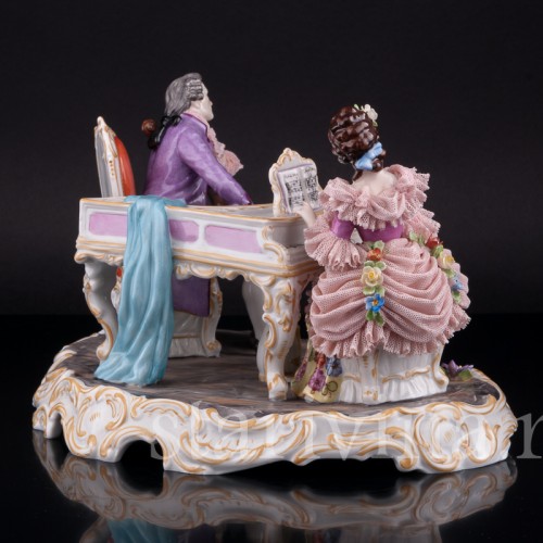 Дуэт, кружевная, Muller & Co, Германия, пер. пол. 20 в