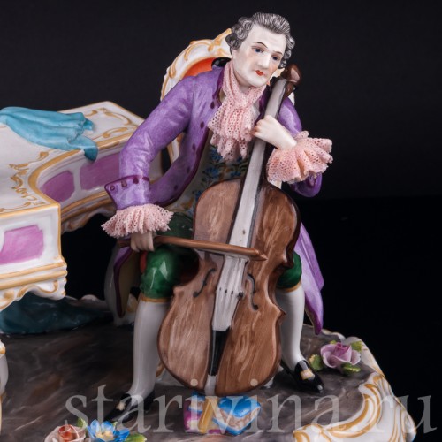 Дуэт, кружевная, Muller & Co, Германия, пер. пол. 20 в