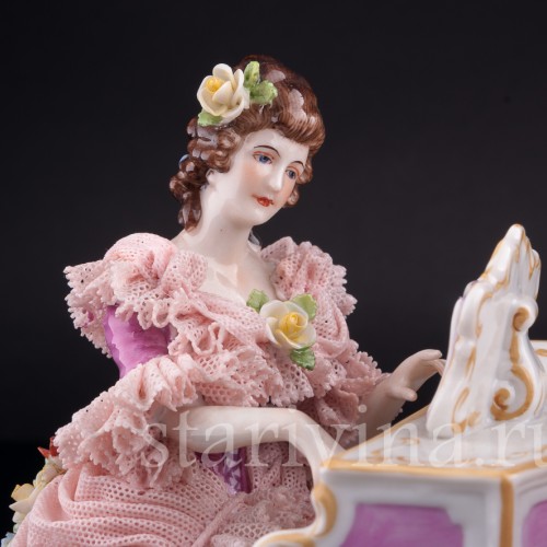 Дуэт, кружевная, Muller & Co, Германия, пер. пол. 20 в