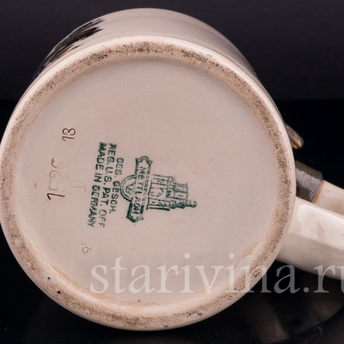 Студенческая кружка мюнхенского музыкального общества, Villeroy & Boch, Германия, 1913 г