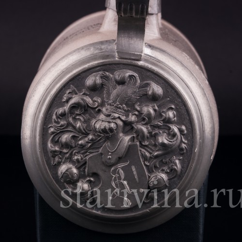 Старинная Студенческая кружка мюнхенского аграрного общества, Германия, 1910-20 гг.