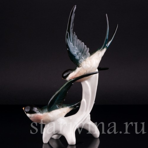 Ласточки, Karl Ens, Германия, сер. 20 в