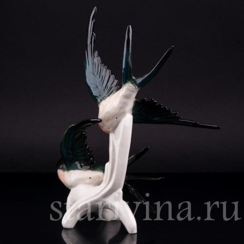 Ласточки, Karl Ens, Германия, сер. 20 в