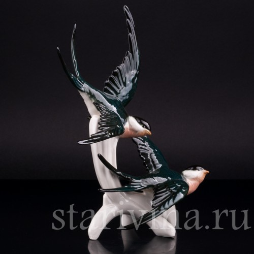 Ласточки, Karl Ens, Германия, сер. 20 в