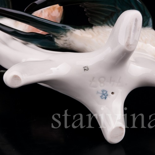 Ласточки, Karl Ens, Германия, сер. 20 в