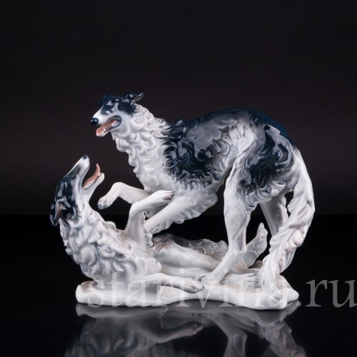 Играющие борзые, Rosenthal, Германия, 1970 гг