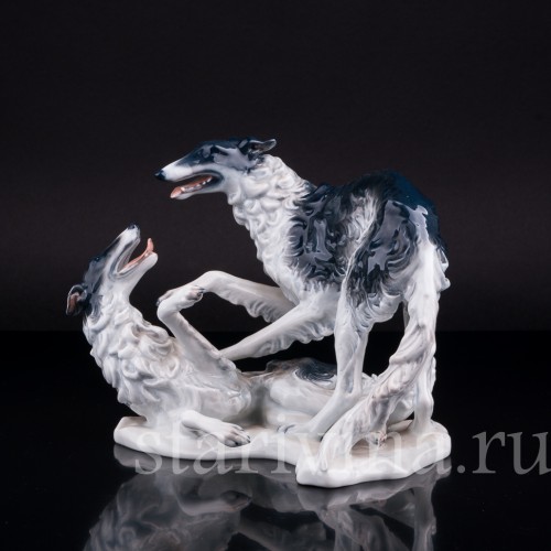 Играющие борзые, Rosenthal, Германия, 1970 гг