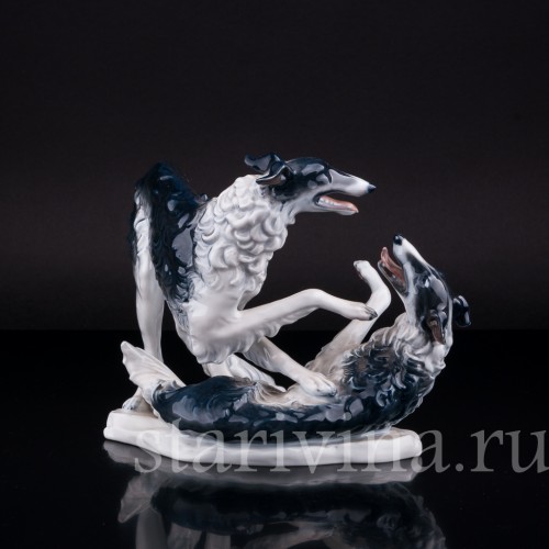 Играющие борзые, Rosenthal, Германия, 1970 гг