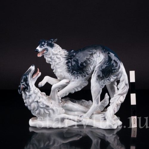 Играющие борзые, Rosenthal, Германия, 1970 гг