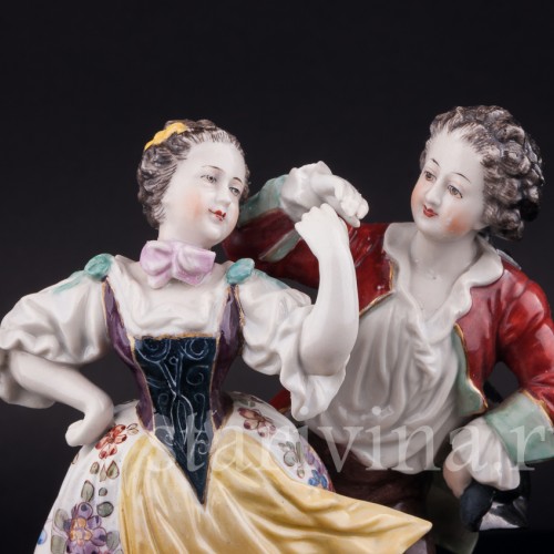 Танцующая пара, Volkstedt, Германия, до 1935 г