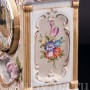Фарфоровые часы Цветы, Дрезден, Германия, вт. пол. 20 в