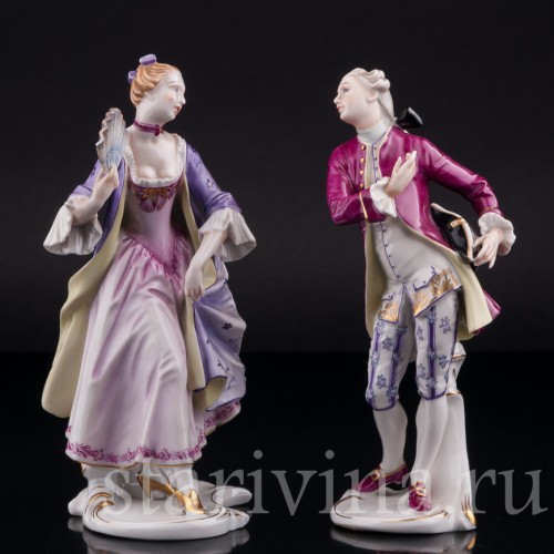 Маркиз и маркиза, Rosenthal, Германия, 1930 гг