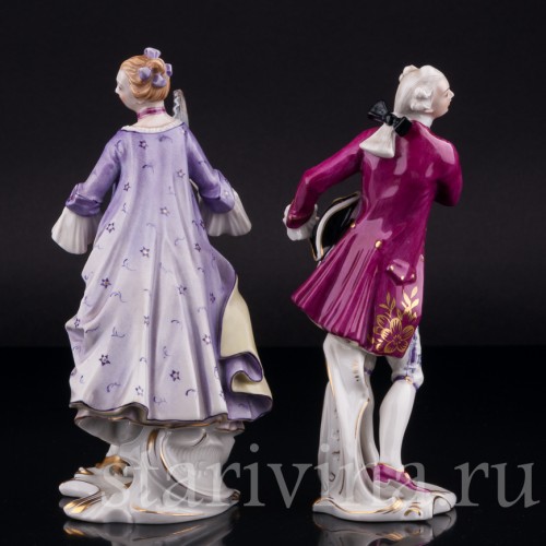 Маркиз и маркиза, Rosenthal, Германия, 1930 гг