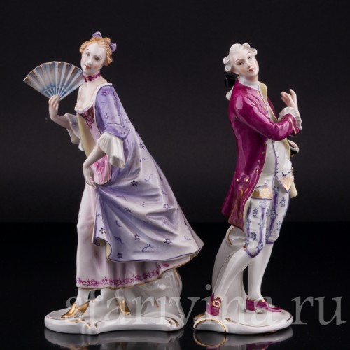 Маркиз и маркиза, Rosenthal, Германия, 1930 гг