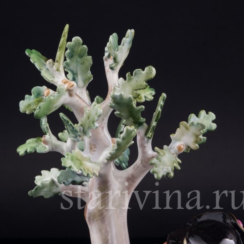 Под деревом, пасторальная пара, Meissen, Германия, 1971 г