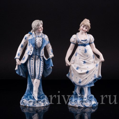 Танцующая пара, Sitzendorf, Германия, кон. 19 в