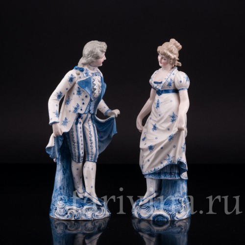 Танцующая пара, Sitzendorf, Германия, кон. 19 в