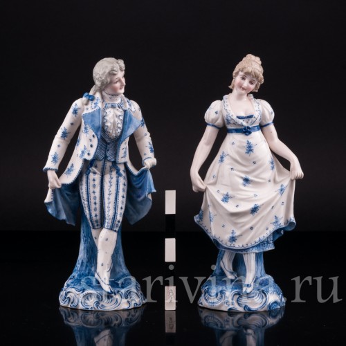 Танцующая пара, Sitzendorf, Германия, кон. 19 в