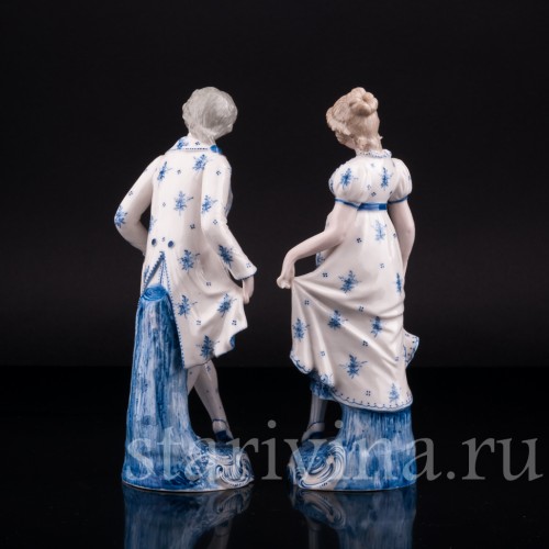 Танцующая пара, Sitzendorf, Германия, кон. 19 в