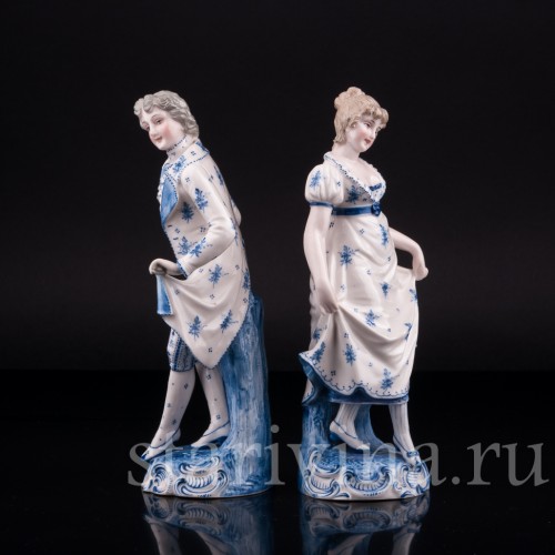 Танцующая пара, Sitzendorf, Германия, кон. 19 в